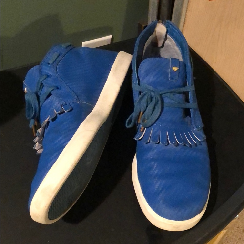 Navy blue Diamond Supply Jasper sneakers